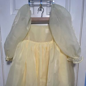 Selkie Collection Baby Banana Puff Dress in 12/XL